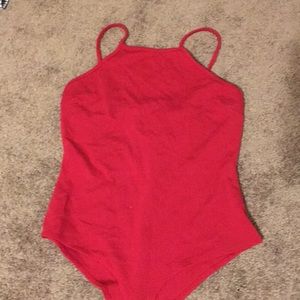 Red Bodysuit